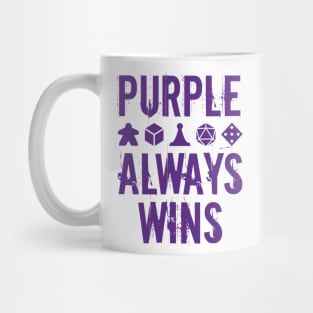 Purple Always Wins Mug